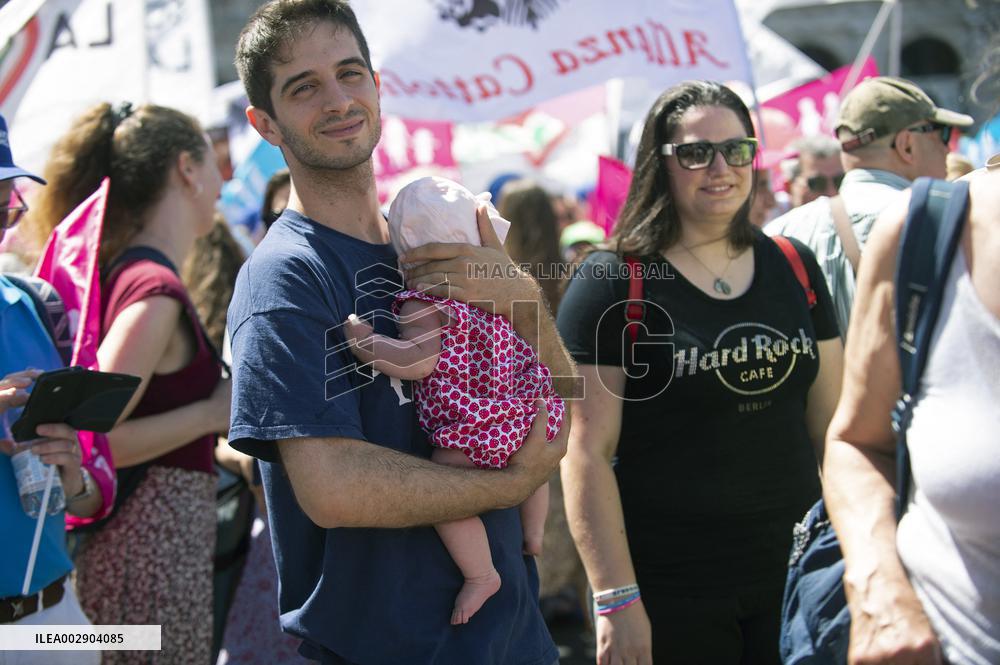 Pro-Life And Family Parade - Rome