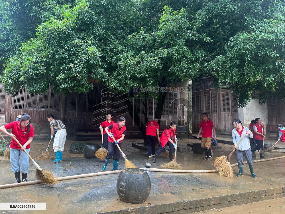 CHINA-ANHUI-FLOOD-MEASUREMENTS (CN)