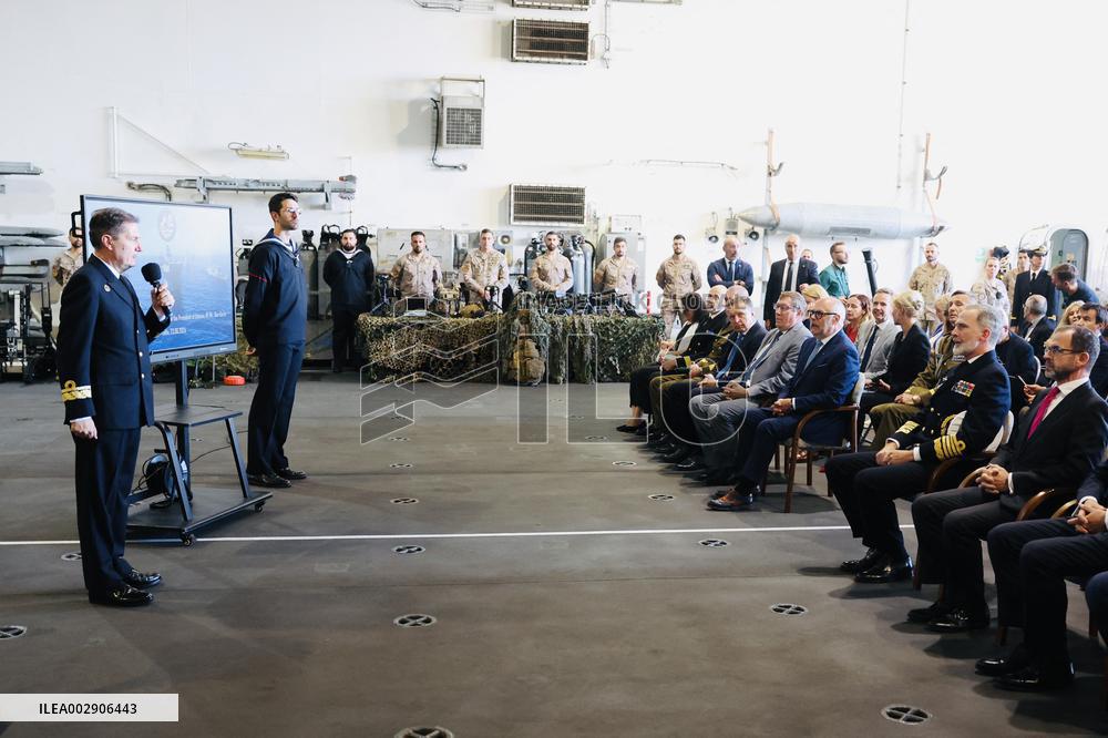 King Felipe VI Travels To Estonia