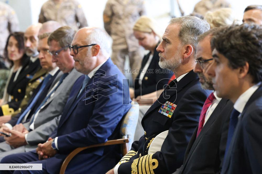 King Felipe VI Travels To Estonia