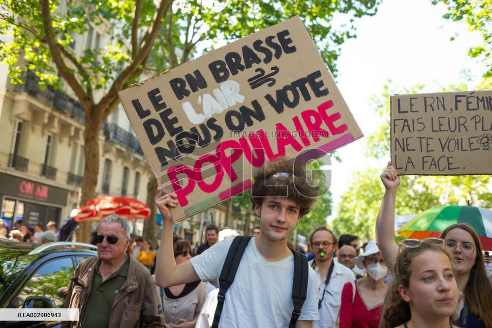 Feminist Alerts To Block The Extreme Right - Paris