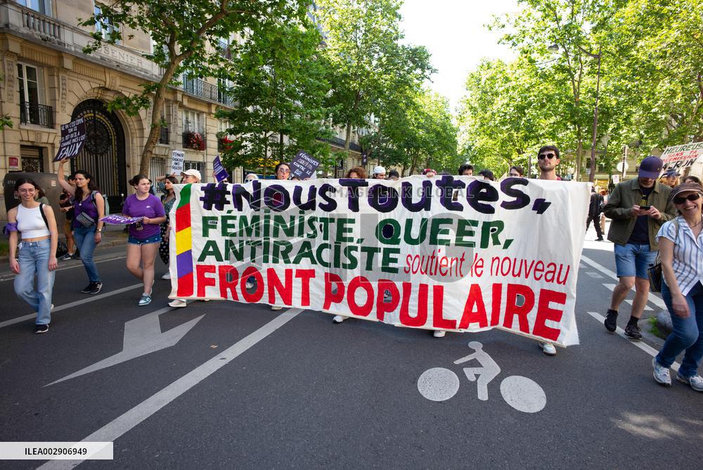 Feminist Alerts To Block The Extreme Right - Paris