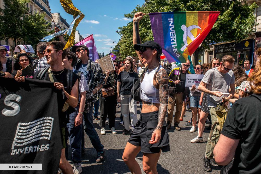 Feminist Alerts To Block The Extreme Right - Paris