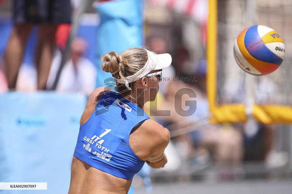 Beach Volley match - World Beach Pro Tour