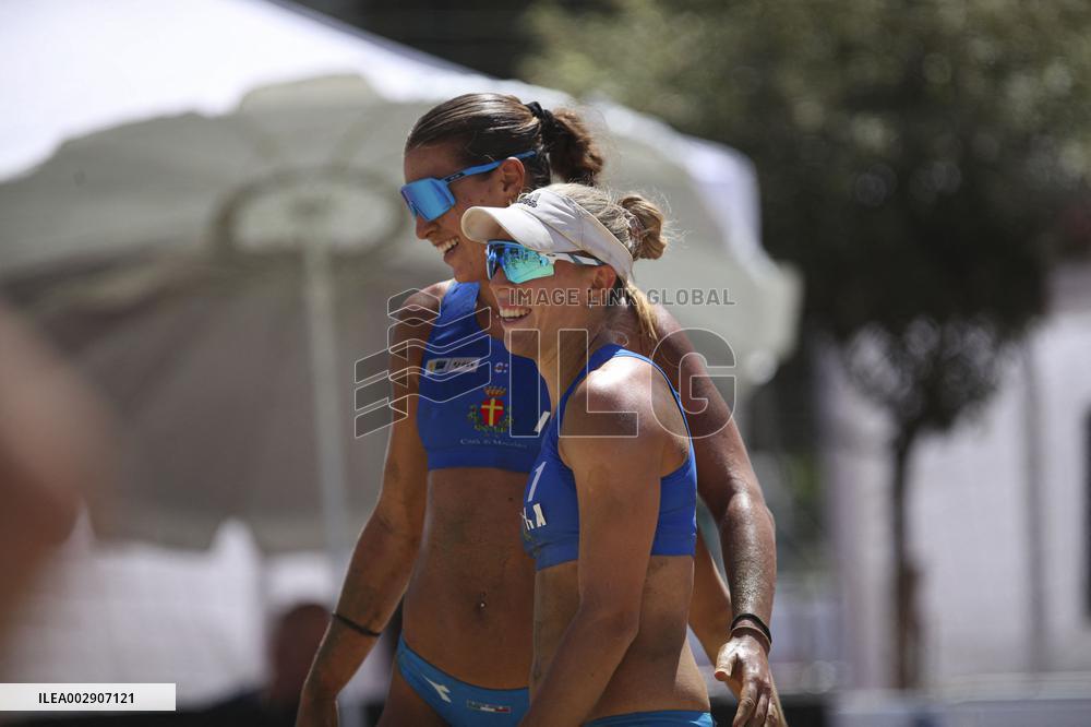 Beach Volley match - World Beach Pro Tour