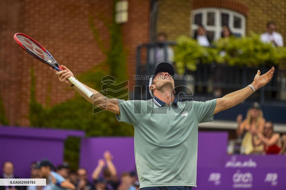 (SP)BRITAIN-LONDON-TENNIS-QUEEN'S CLUB-MEN'S SINGLES-FINAL