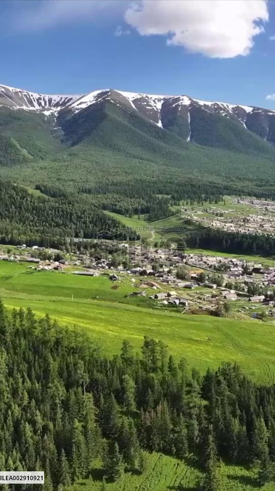 A summer paradise in NW China's Xinjiang