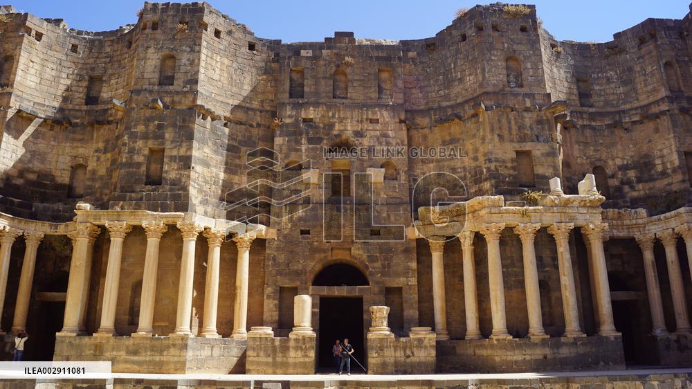 SYRIA-BOSRA-HERITAGE-PRESERVATION