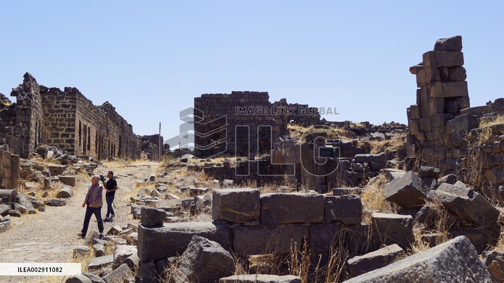 SYRIA-BOSRA-HERITAGE-PRESERVATION