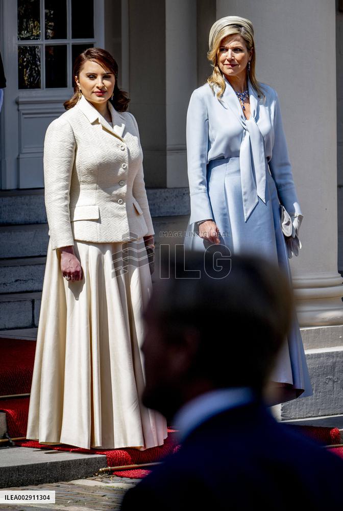Emir Of Qatar Visits Netherlands - The Hague