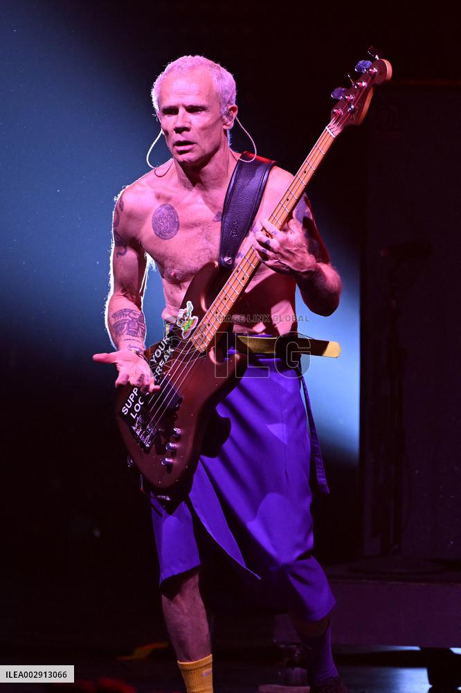 Red Hot Chili Peppers Perform At Hard Rock Live - FL