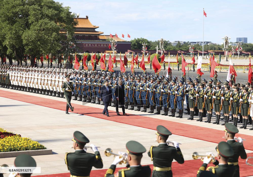 CHINA-BEIJING-XI JINPING-POLISH PRESIDENT-TALKS (CN)
