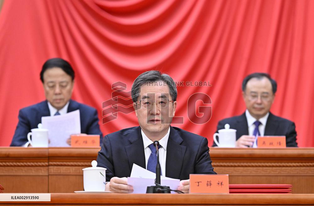 CHINA-BEIJING-NATIONAL SCI-TECH AWARD-DING XUEXIANG (CN)