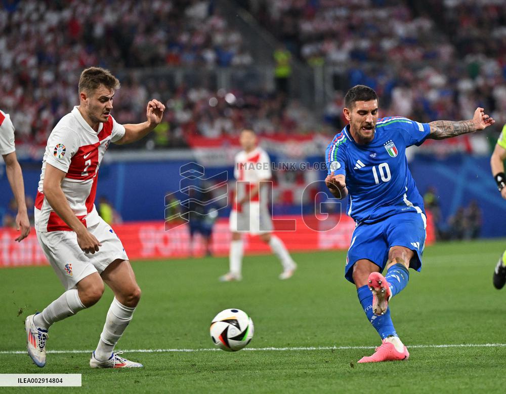 (SP)GERMANY-LEIPZIG-FOOTBALL-EURO 2024-CROATIA VS ITALY