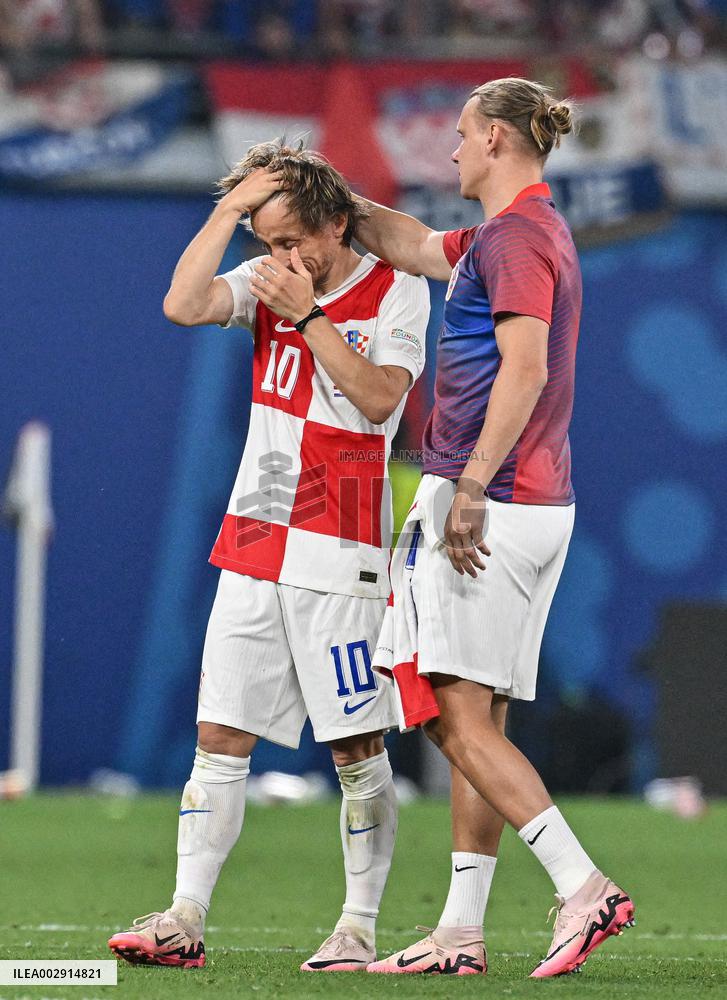 (SP)GERMANY-LEIPZIG-FOOTBALL-EURO 2024-CROATIA VS ITALY