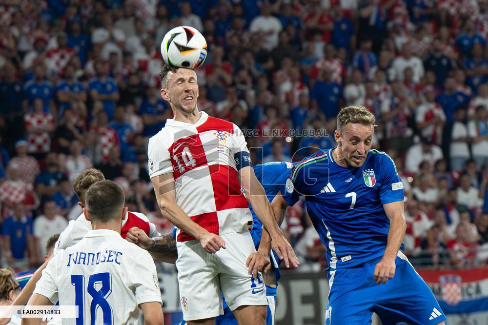 (SP)GERMANY-LEIPZIG-FOOTBALL-EURO 2024-CROATIA VS ITALY