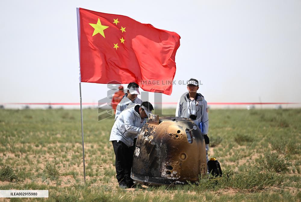 (EyesOnSci)CHINA-INNER MONGOLIA-CHANG'E-6-RETURNER (CN)