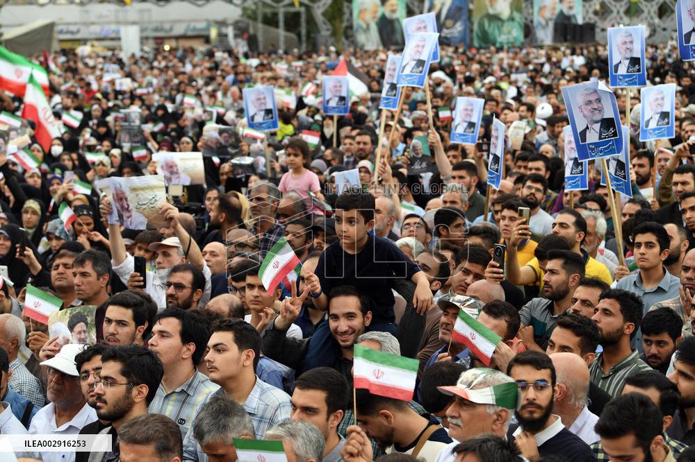 IRAN-TEHRAN-PRESIDENTIAL ELECTION-CAMPAIGN