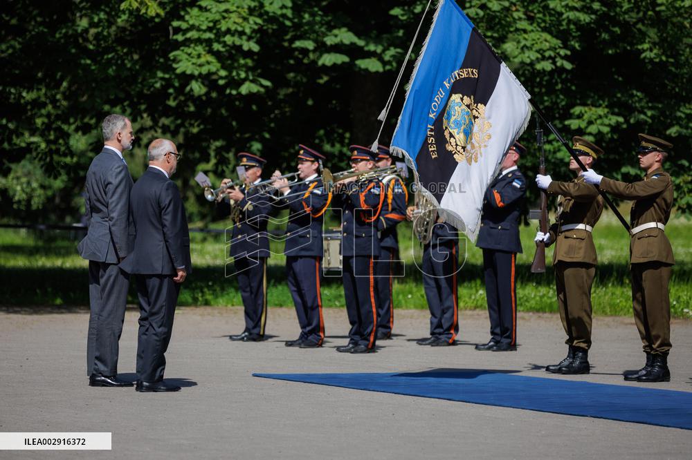 King Felipe VI of Spain visits Estonia