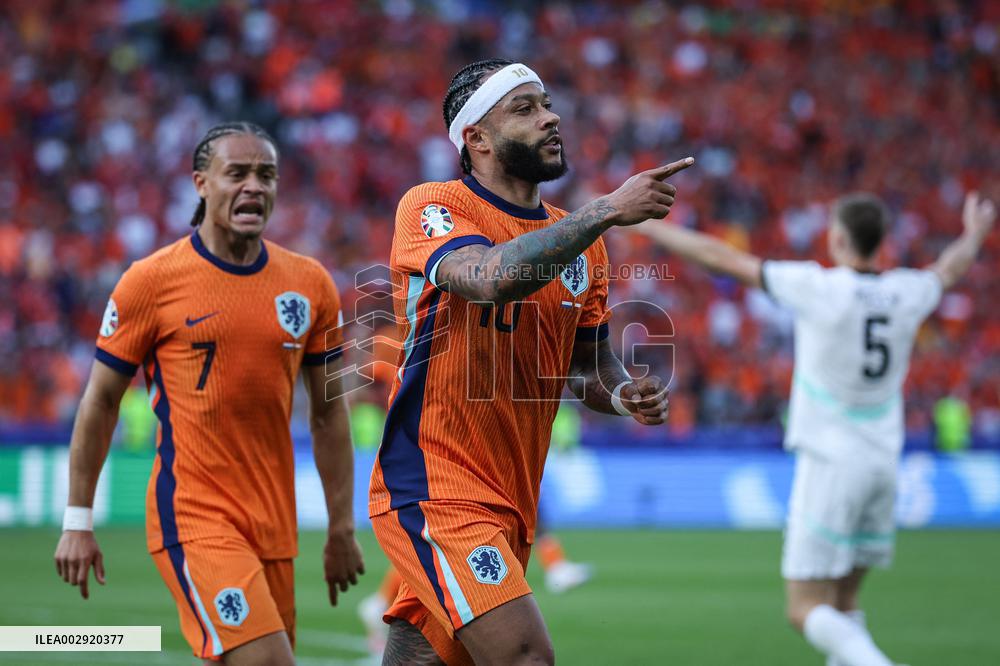 (SP)GERMANY-BERLIN-FOOTBALL-EURO 2024-THE NETHERLANDS VS AUSTRIA