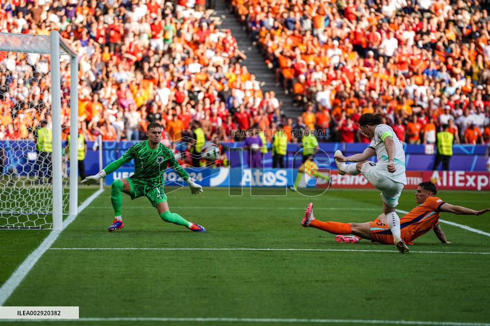 (SP)GERMANY-BERLIN-FOOTBALL-EURO 2024-THE NETHERLANDS VS AUSTRIA