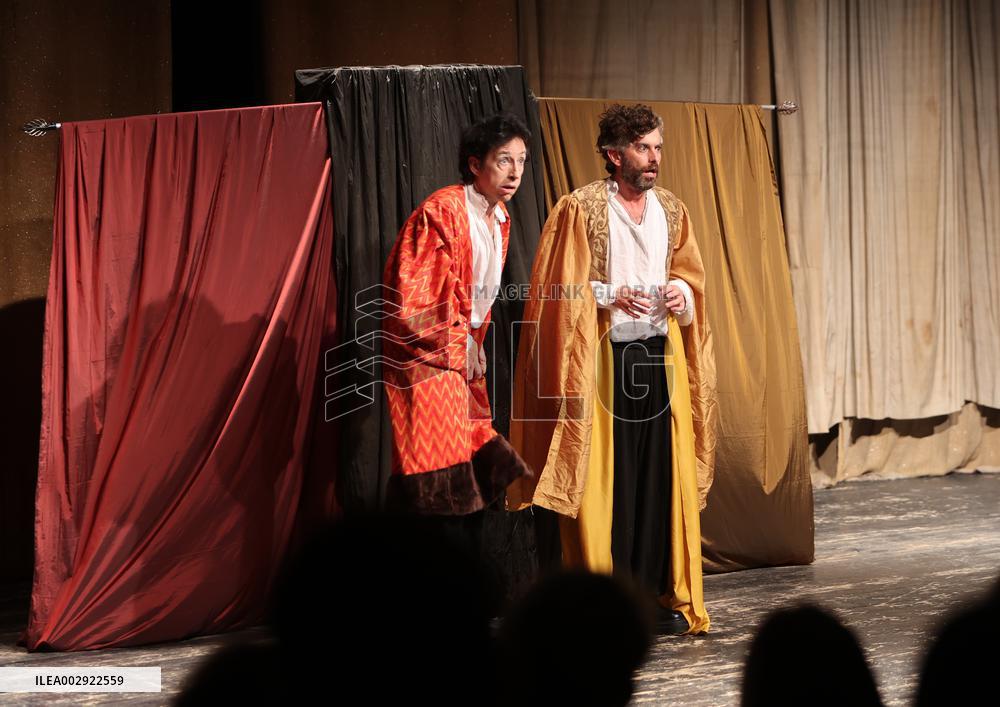 Hamlet. Double Bill play wraps up Ukrainian Shakespeare Festival in Ivano-Frankivsk