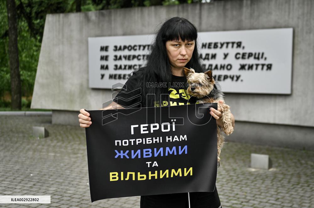 Dont Be Silent! Captivity Kills! event in Zaporizhzhia