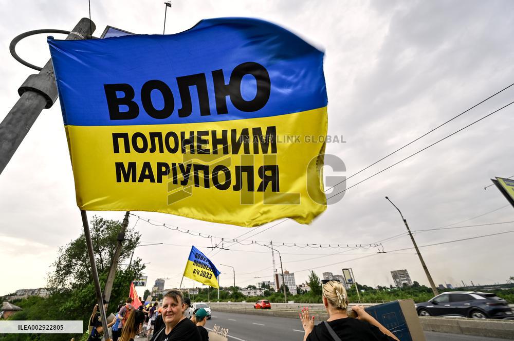 Dont Be Silent! Captivity Kills! event in Zaporizhzhia
