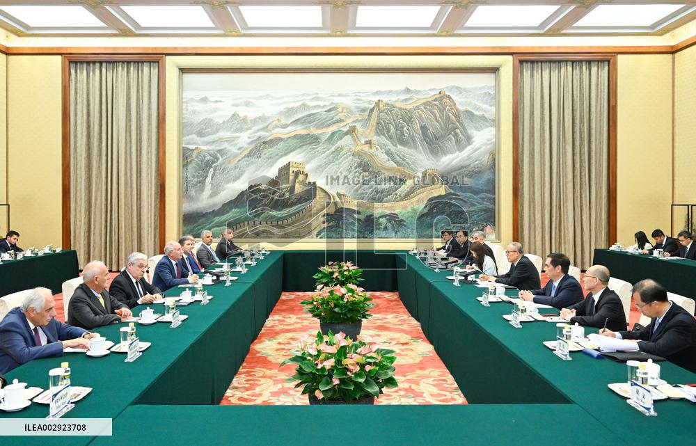CHINA-BEIJING-LI HONGZHONG-TÜRKIYE-DELEGATION-MEETING (CN)