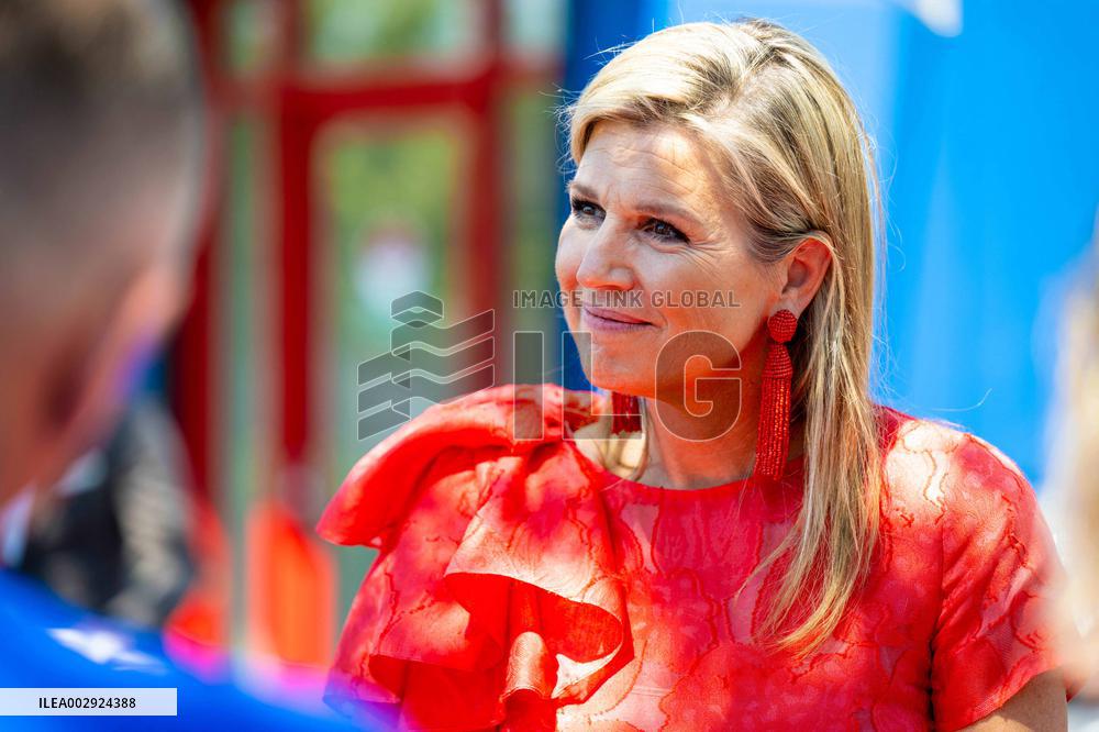 Queen Maxima Visits Vereniging Circulair Friesland - Netherlands