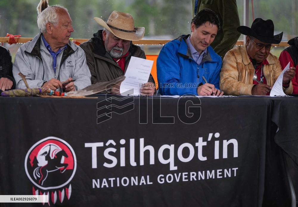 PM Trudeau Horde Riding - British Columbia