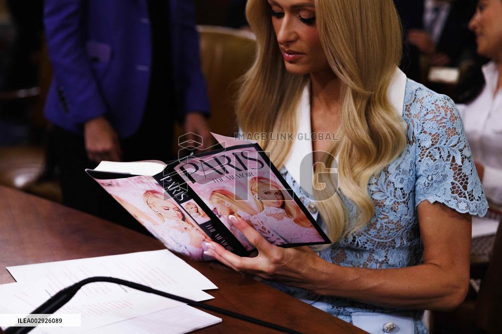 Paris Hilton Testifies About Childhood Abuse - Washington