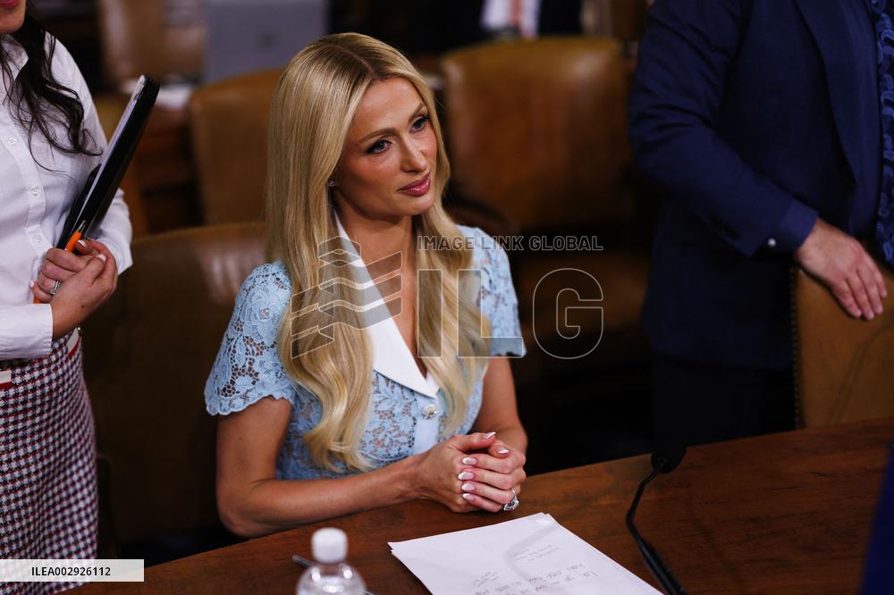 Paris Hilton Testifies About Childhood Abuse - Washington