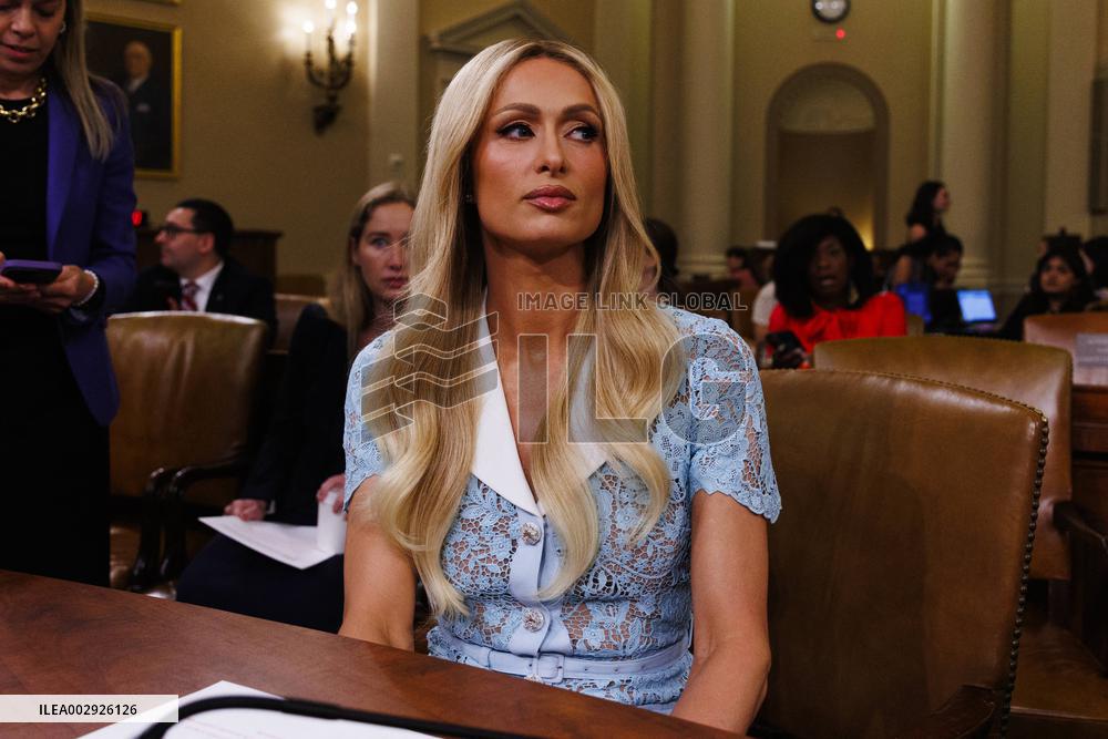 Paris Hilton Testifies About Childhood Abuse - Washington