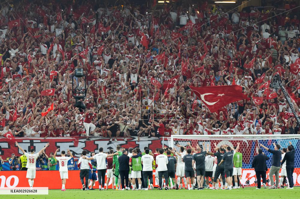 (SP)GERMANY-HAMBURG-FOOTBALL-EURO 2024-CZECH REPUBLIC VS TÜRKIYE