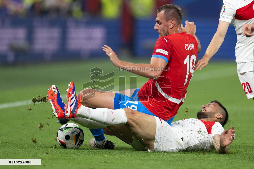 (SP)GERMANY-HAMBURG-FOOTBALL-EURO 2024-CZECH REPUBLIC VS T?RKIYE
