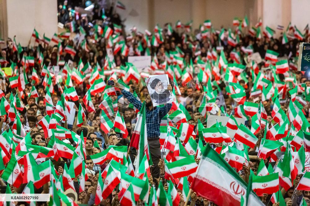Presidential Candidate Ebrahim Raisi Rally - Tehran