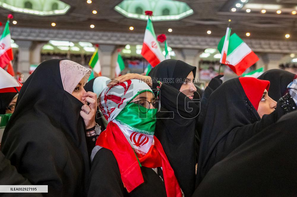 Presidential Candidate Ebrahim Raisi Rally - Tehran