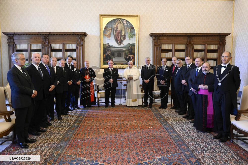 Pope Francis Meets Grand Master Of The Order Of Malta - Vatican