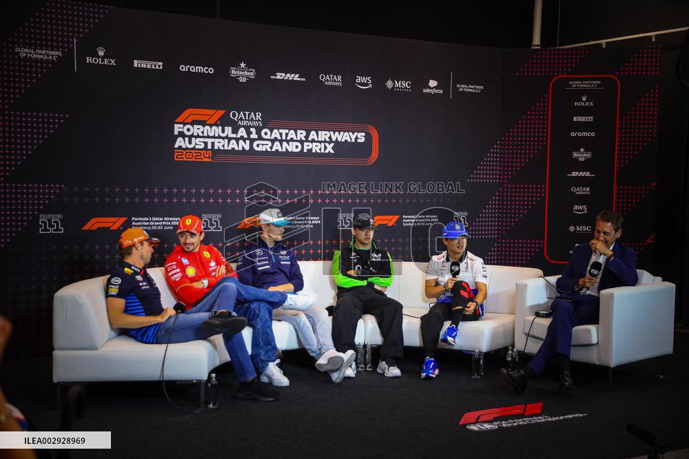 Red Bull Ring detail inside the main building Formula 1 World championship 2024 Austrian GP, Spielberg 27-30 June 2024