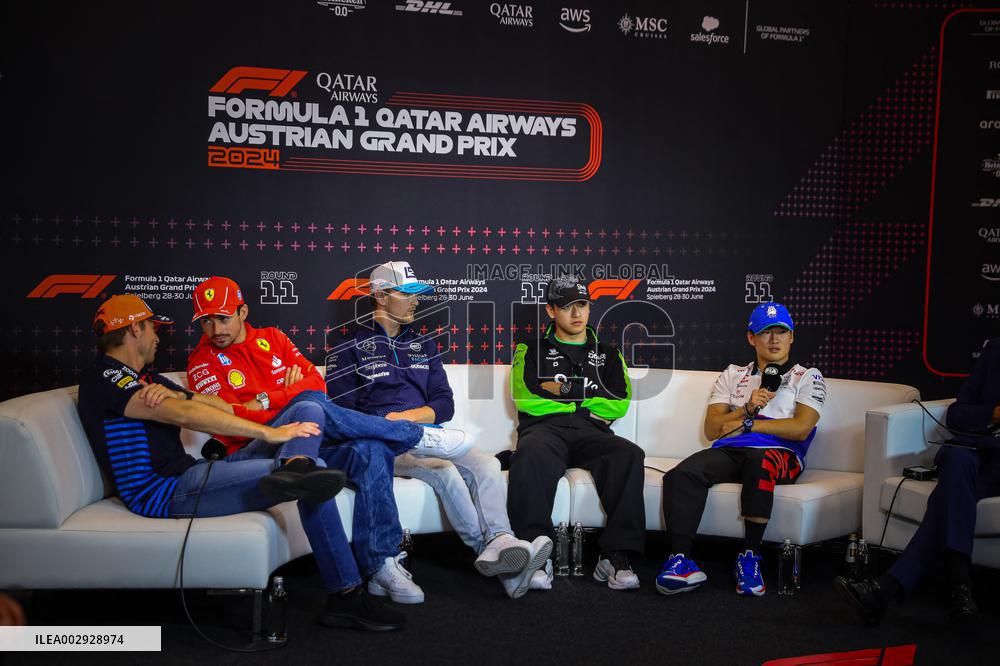 Red Bull Ring detail inside the main building Formula 1 World championship 2024 Austrian GP, Spielberg 27-30 June 2024