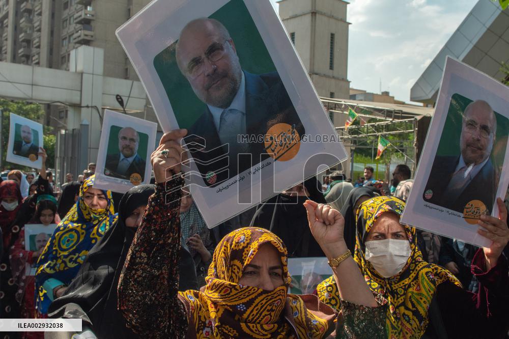 Presidential Candidate Ghalibaf Rally - Tehran