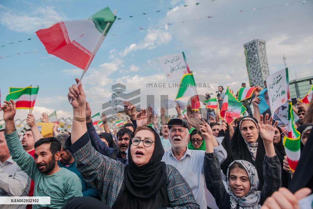 Presidential Candidate Alireza Zakani Rally - Tehran