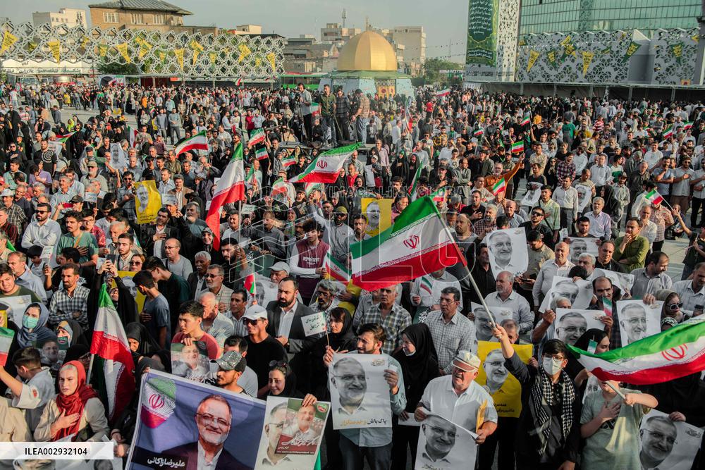 Presidential Candidate Alireza Zakani Rally - Tehran