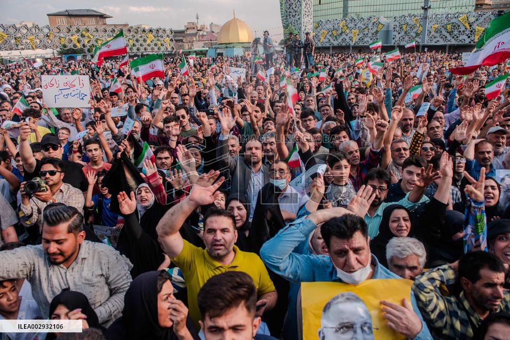 Presidential Candidate Alireza Zakani Rally - Tehran