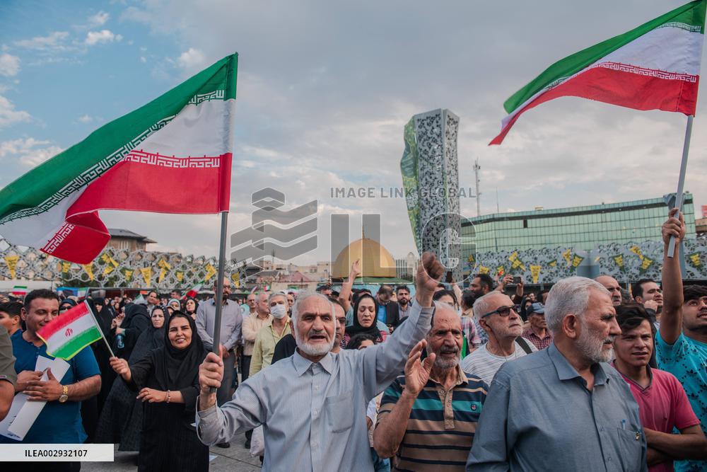 Presidential Candidate Alireza Zakani Rally - Tehran