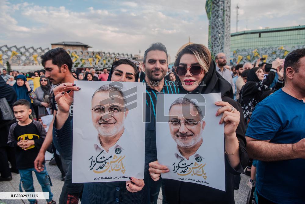 Presidential Candidate Alireza Zakani Rally - Tehran