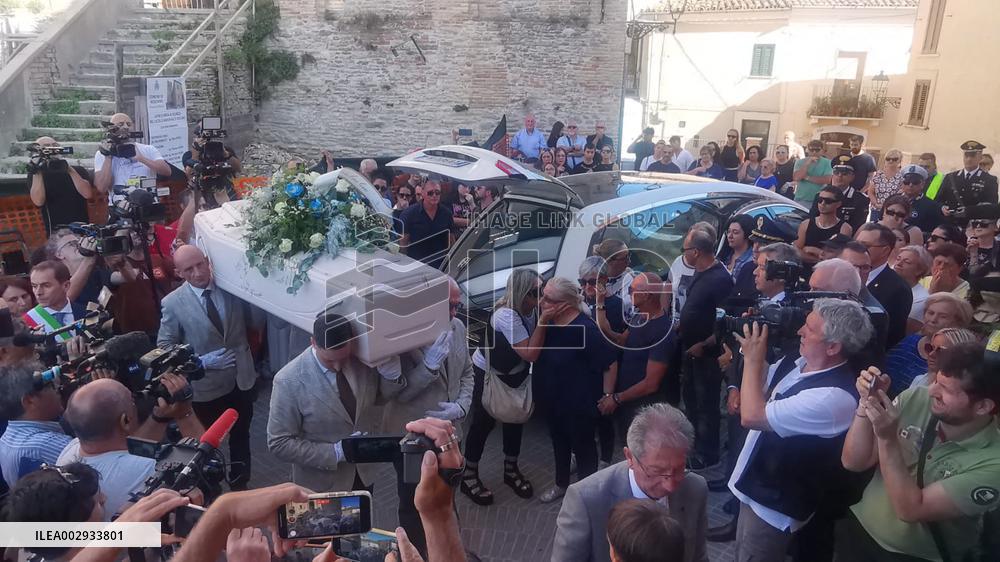 Funeral Of Christopher Thomas Luciani - Italy