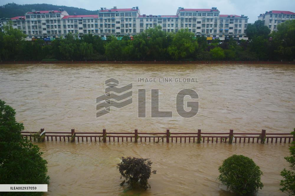 Flood Water Hit Anqing