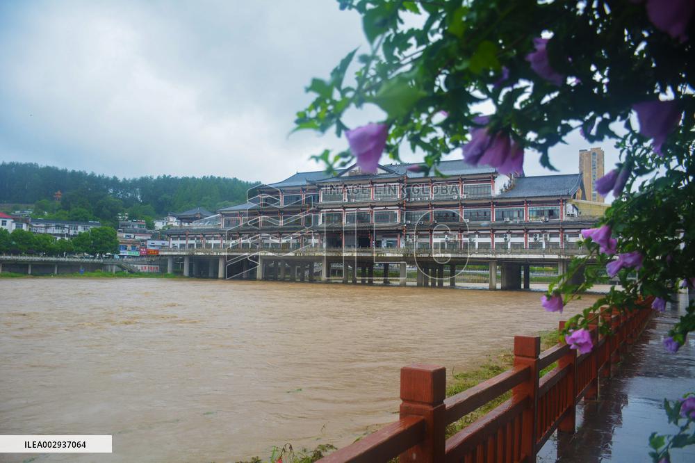 Flood Water Hit Anqing